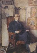 Edouard Vuillard Lipper phil portrait Spain oil painting artist